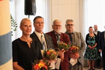 SAK:n kultaisen ansiomerkin saivat Sanna Pihakivi, Esa Hynynen, Jukka Ruohonen ja Timo Virtanen