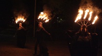 Viimeisenä ohjelmanumerona nähtiin upea tulishow, jonka tarjosi Hekate's Fire
